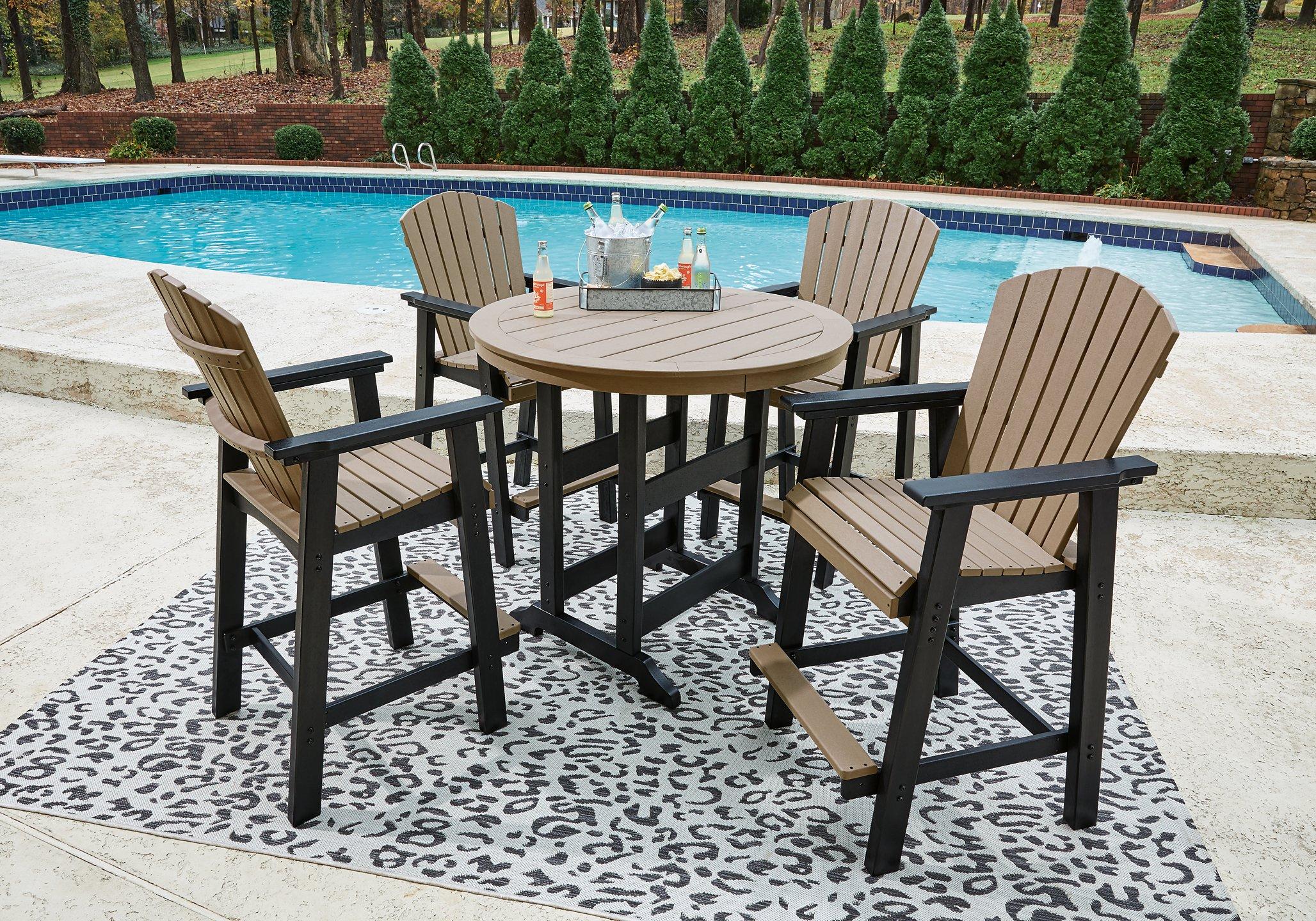 Fairen Trail Outdoor Dining Set - Joseph's Furniture (East Orange, NJ)