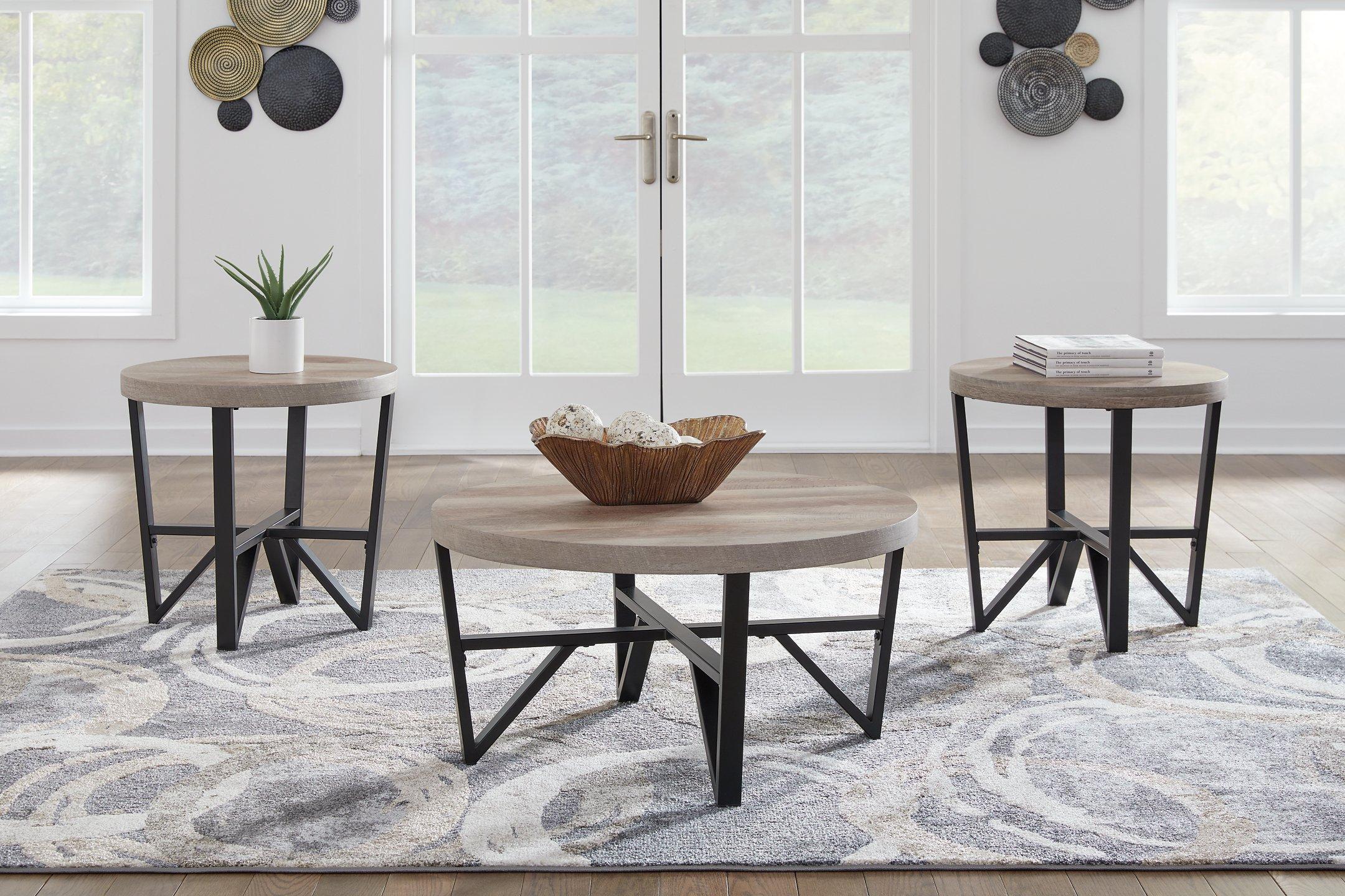 Deanlee Table (Set of 3) - Joseph's Furniture (East Orange, NJ)
