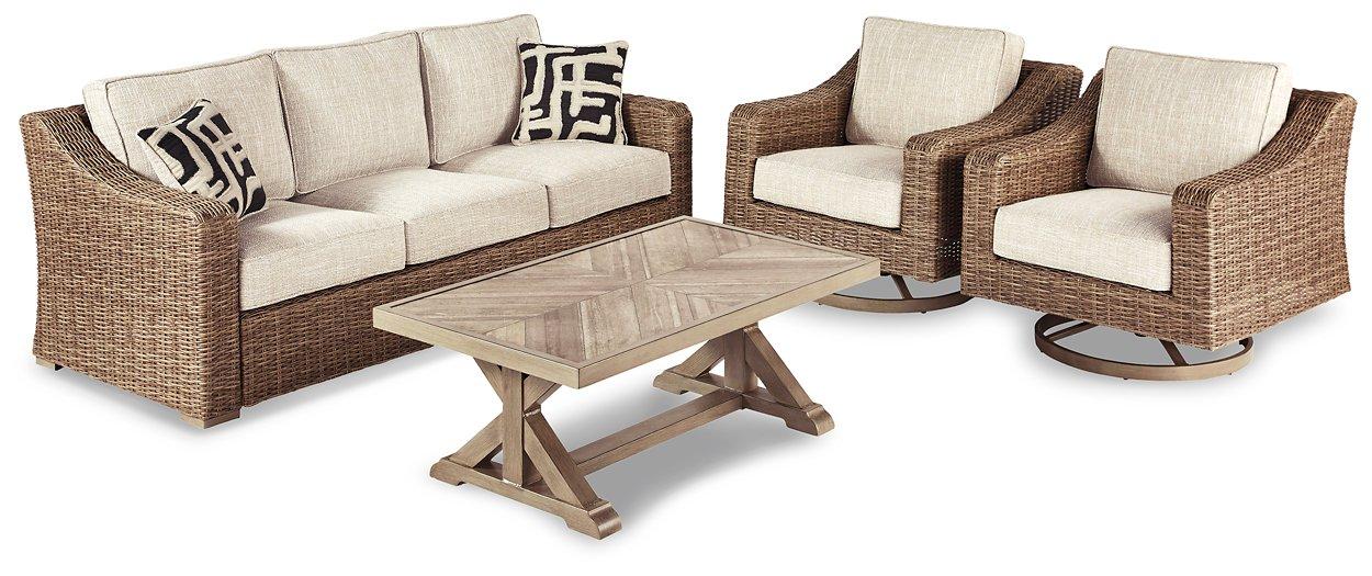 Beachcroft Outdoor Conversation Set - Joseph's Furniture (East Orange, NJ)