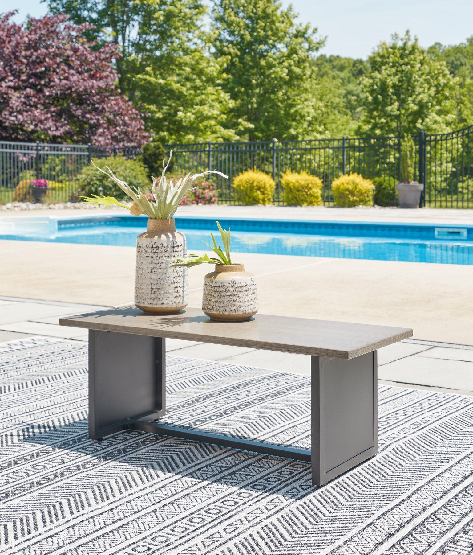 Bree Zee Outdoor End Table - Joseph's Furniture (East Orange, NJ)