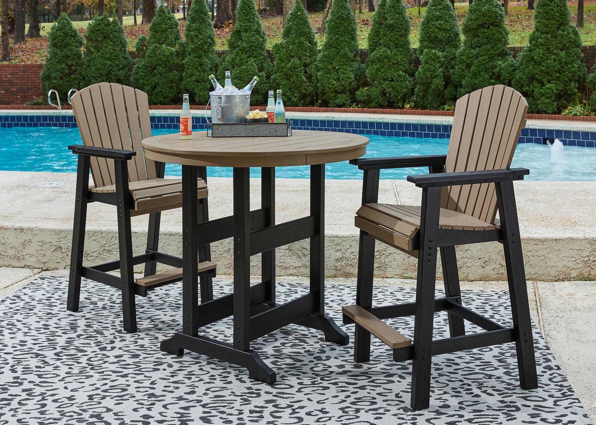 Fairen Trail Outdoor Dining Set - Joseph's Furniture (East Orange, NJ)