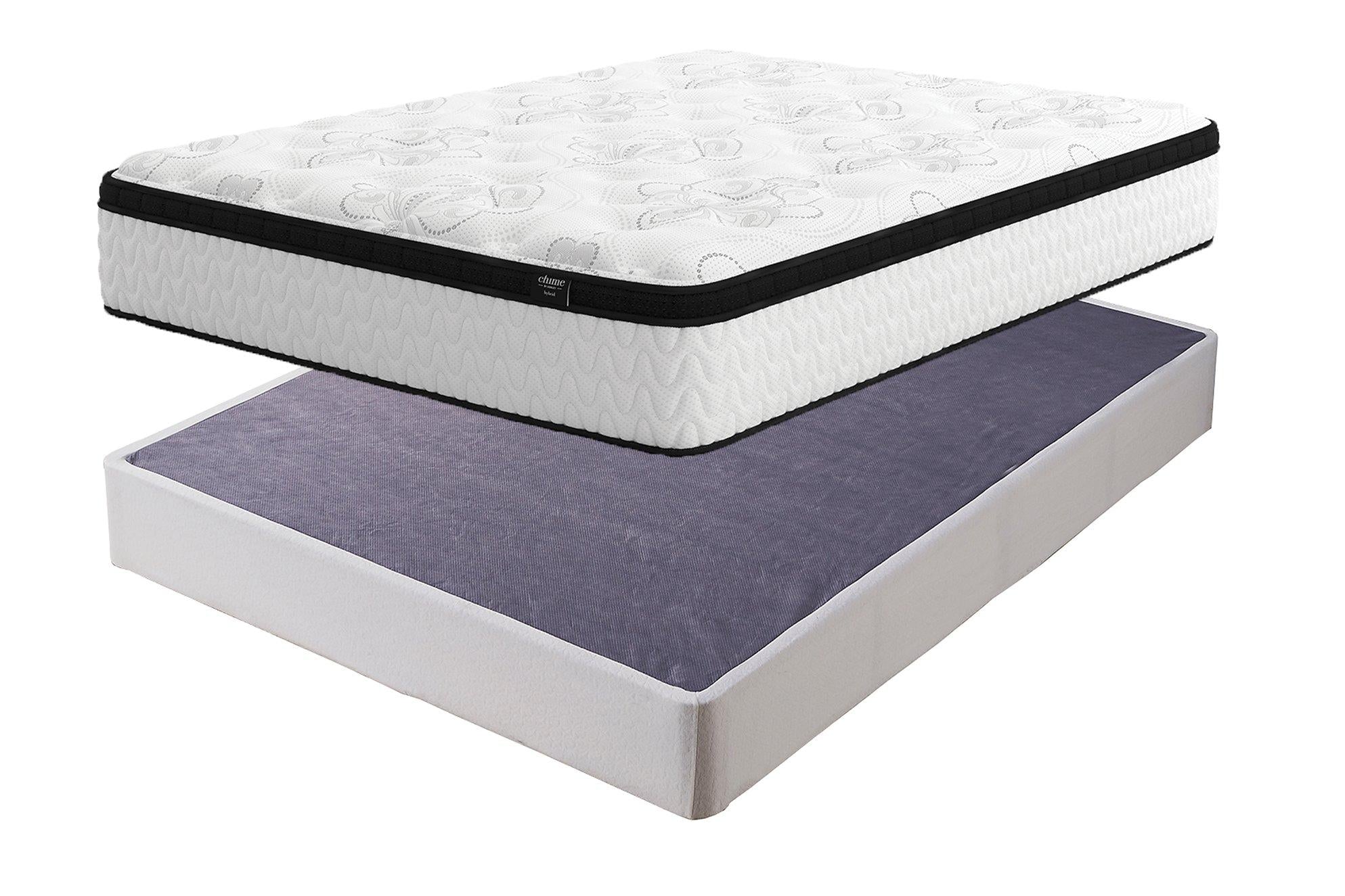 Chime 12 Inch Hybrid Mattress Package - Joseph's Furniture (East Orange, NJ)