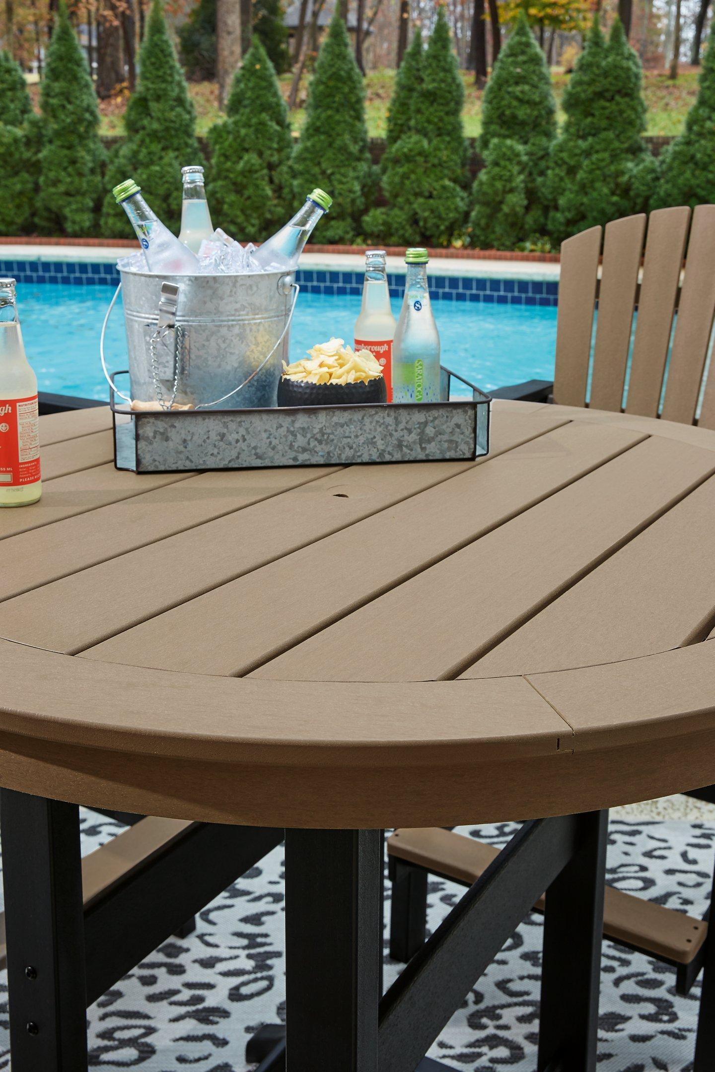 Fairen Trail Outdoor Dining Set - Joseph's Furniture (East Orange, NJ)