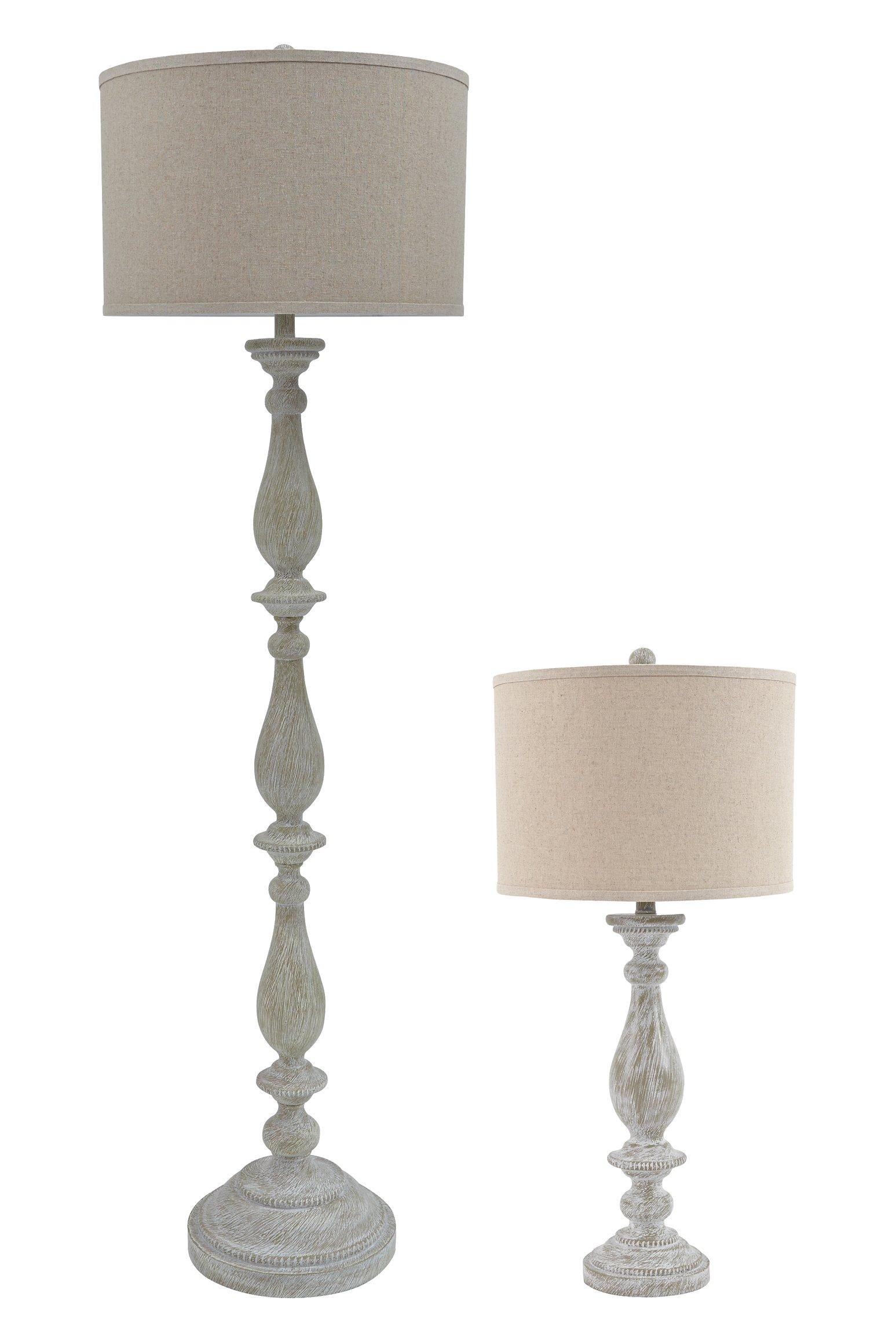 Bernadate Lamp Set - Joseph's Furniture (East Orange, NJ)