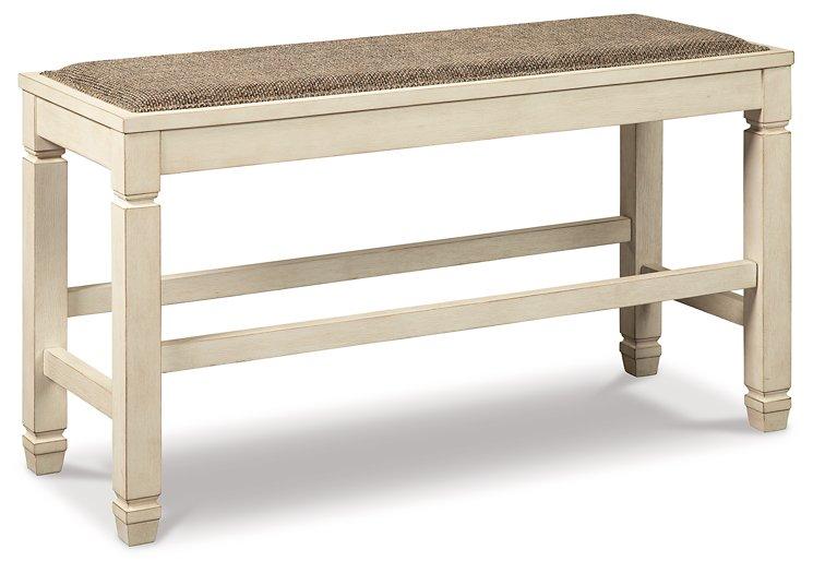Bolanburg Counter Height Dining Bench - Joseph's Furniture (East Orange, NJ)