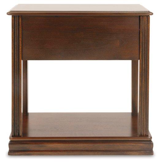 Breegin Chairside End Table - Joseph's Furniture (East Orange, NJ)