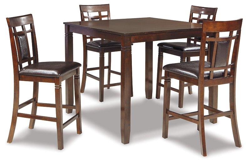 Bennox Counter Height Dining Table and Bar Stools (Set of 5) - Joseph's Furniture (East Orange, NJ)