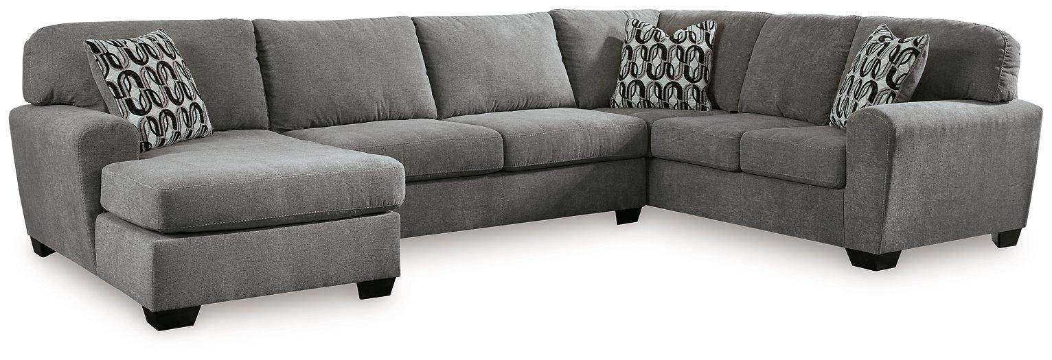 Birkdale Court Sectional with Chaise - Joseph's Furniture (East Orange, NJ)