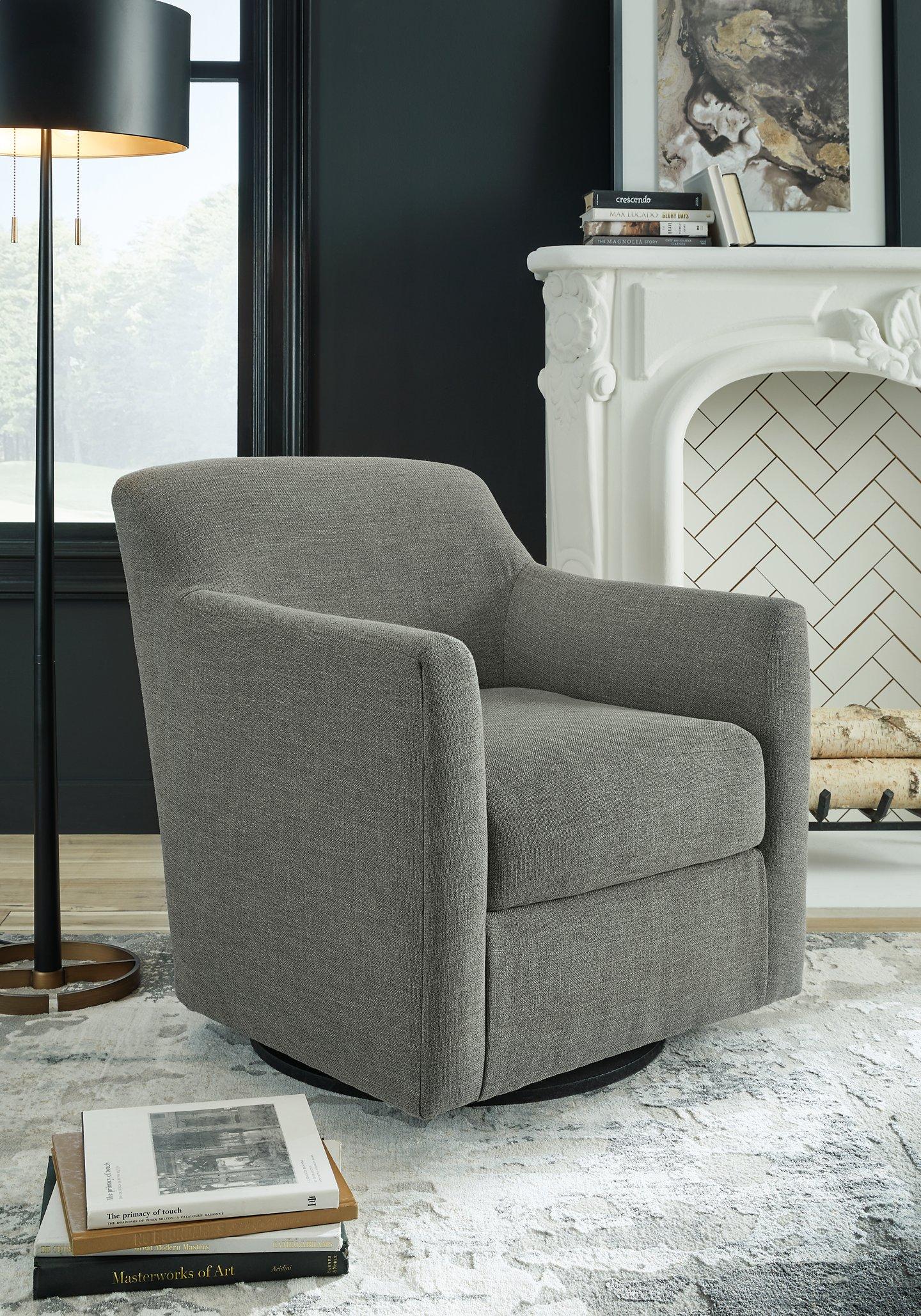 Bradney Swivel Accent Chair - Joseph's Furniture (East Orange, NJ)