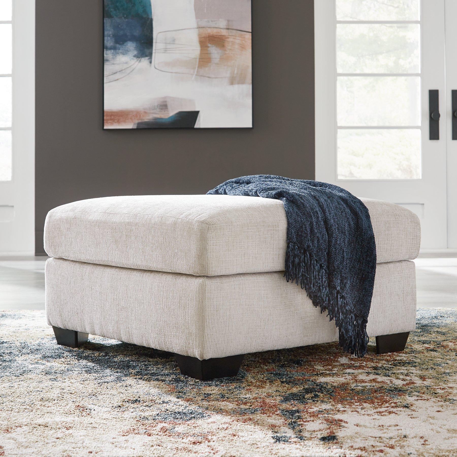 Aviemore Oversized Accent Ottoman - Joseph's Furniture (East Orange, NJ)