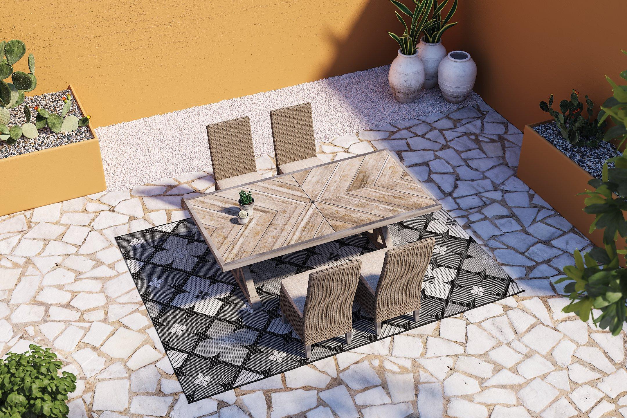 Beachcroft Outdoor Dining Set - Joseph's Furniture (East Orange, NJ)