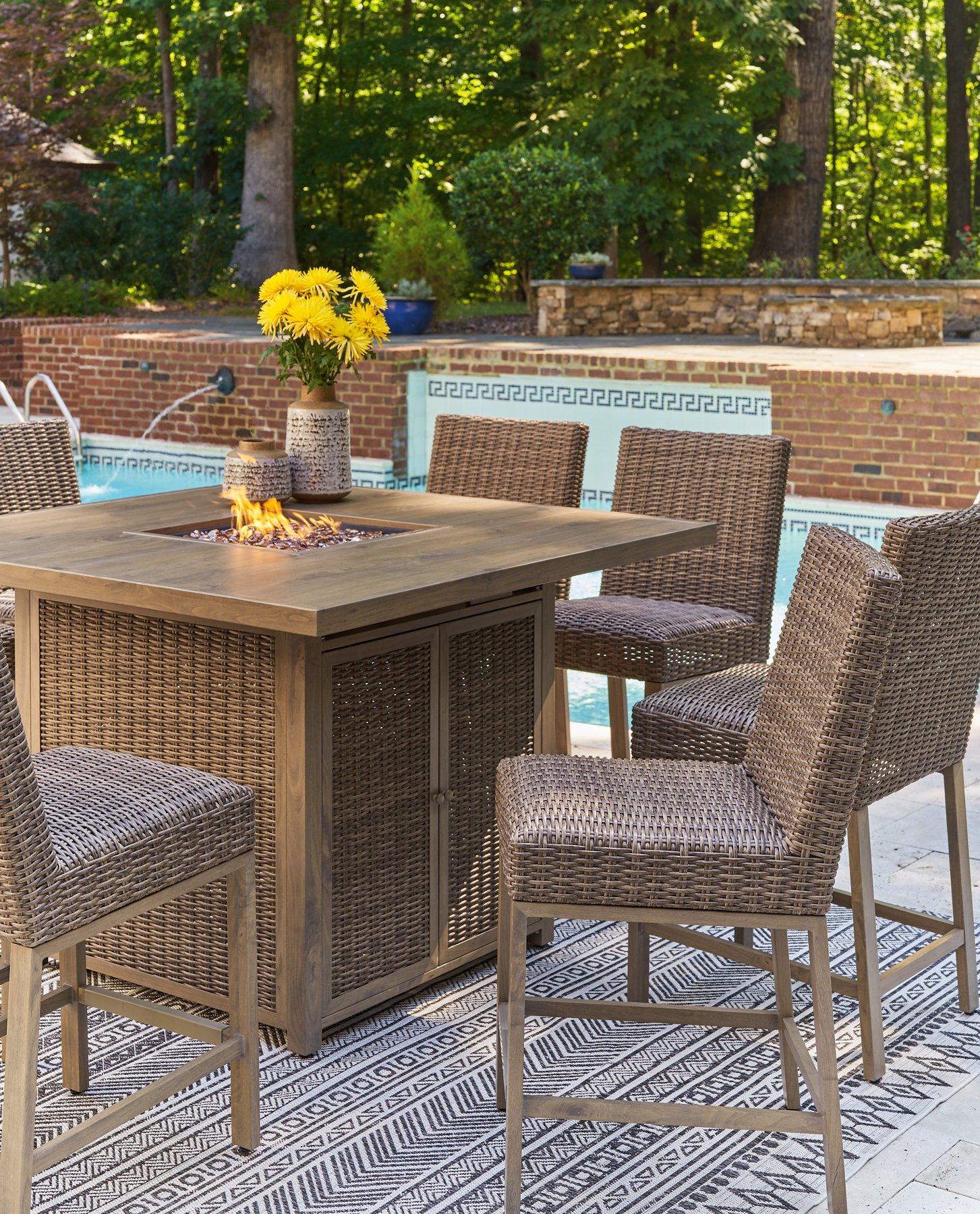 Walton Bridge Outdoor Dining Set - Joseph's Furniture (East Orange, NJ)