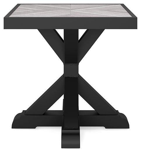 Beachcroft Outdoor End Table - Joseph's Furniture (East Orange, NJ)