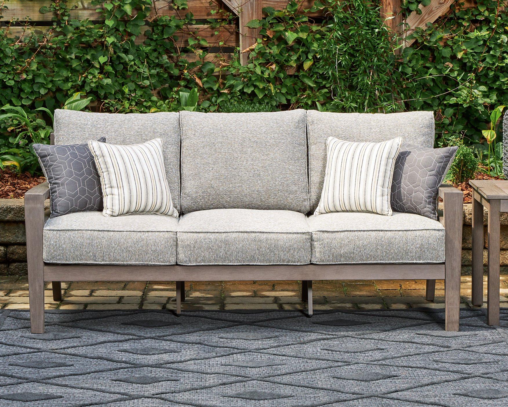 Hillside Barn Outdoor Sofa with Cushion - Joseph's Furniture (East Orange, NJ)