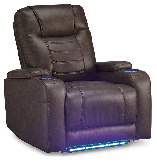 Schooner Rocks Power Recliner - Joseph's Furniture (East Orange, NJ)