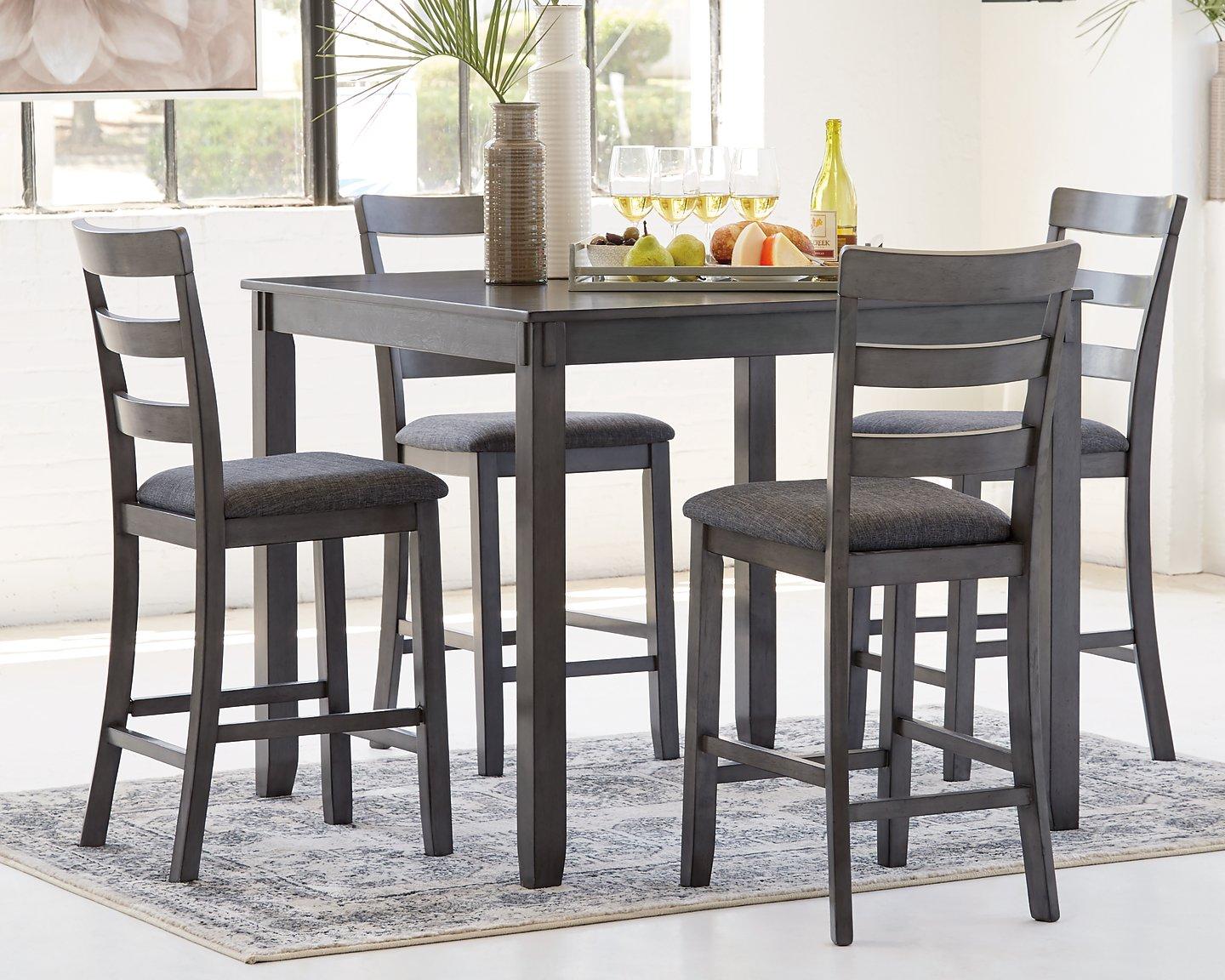 Bridson Counter Height Dining Table and Bar Stools (Set of 5) - Joseph's Furniture (East Orange, NJ)