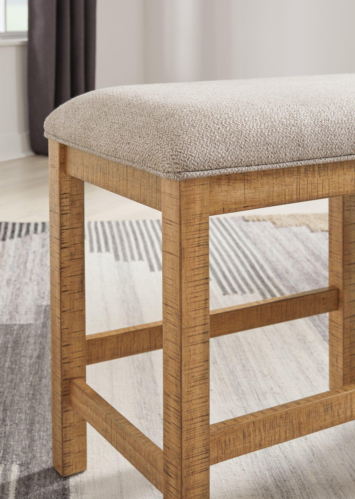 Havonplane 72" Counter Height Dining Bench - Joseph's Furniture (East Orange, NJ)