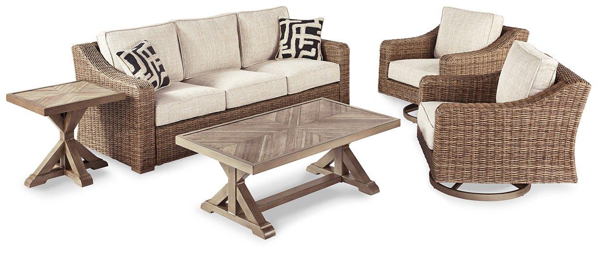 Beachcroft Outdoor Conversation Set - Joseph's Furniture (East Orange, NJ)
