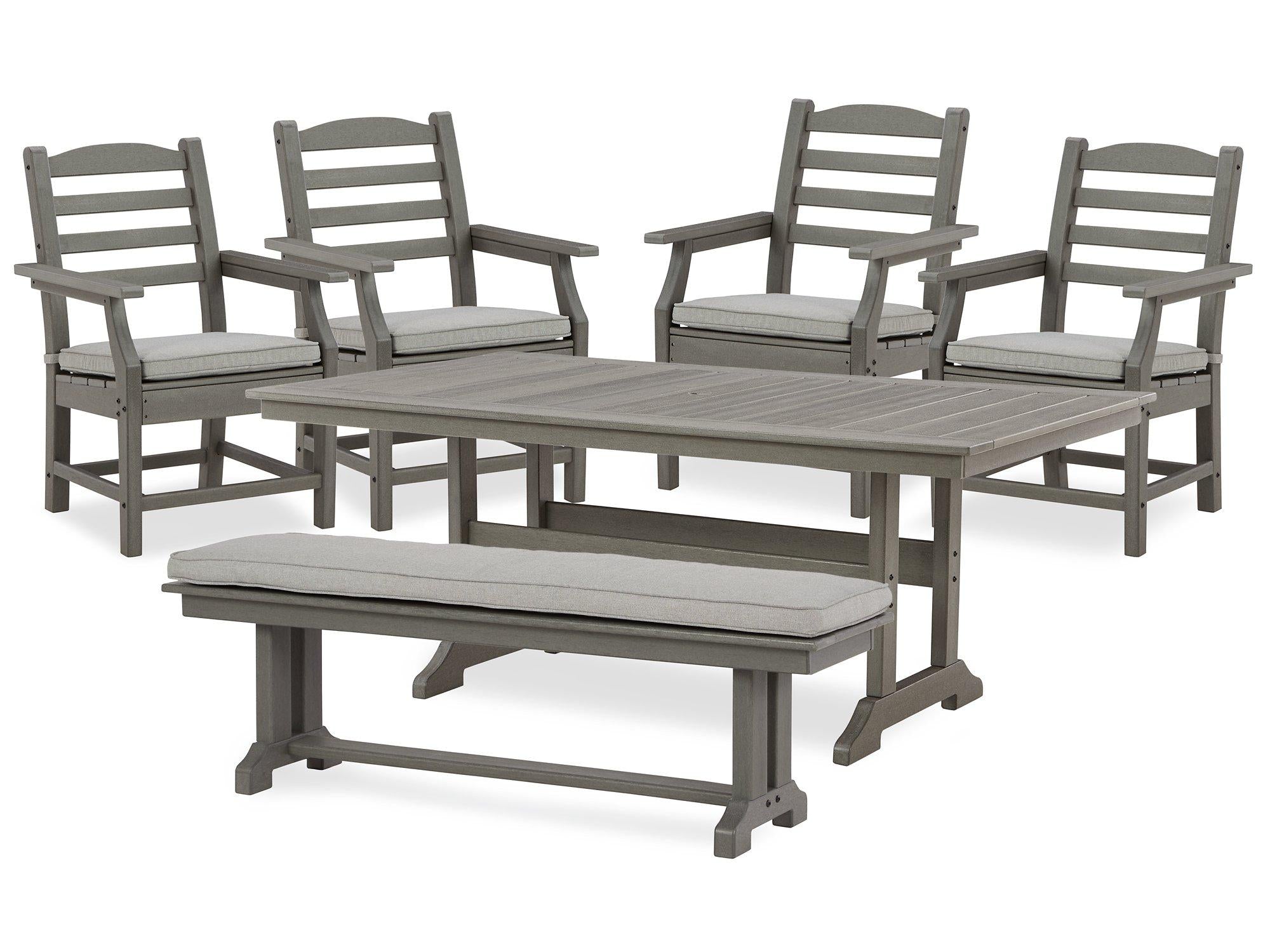 Visola Outdoor Dining Set - Joseph's Furniture (East Orange, NJ)
