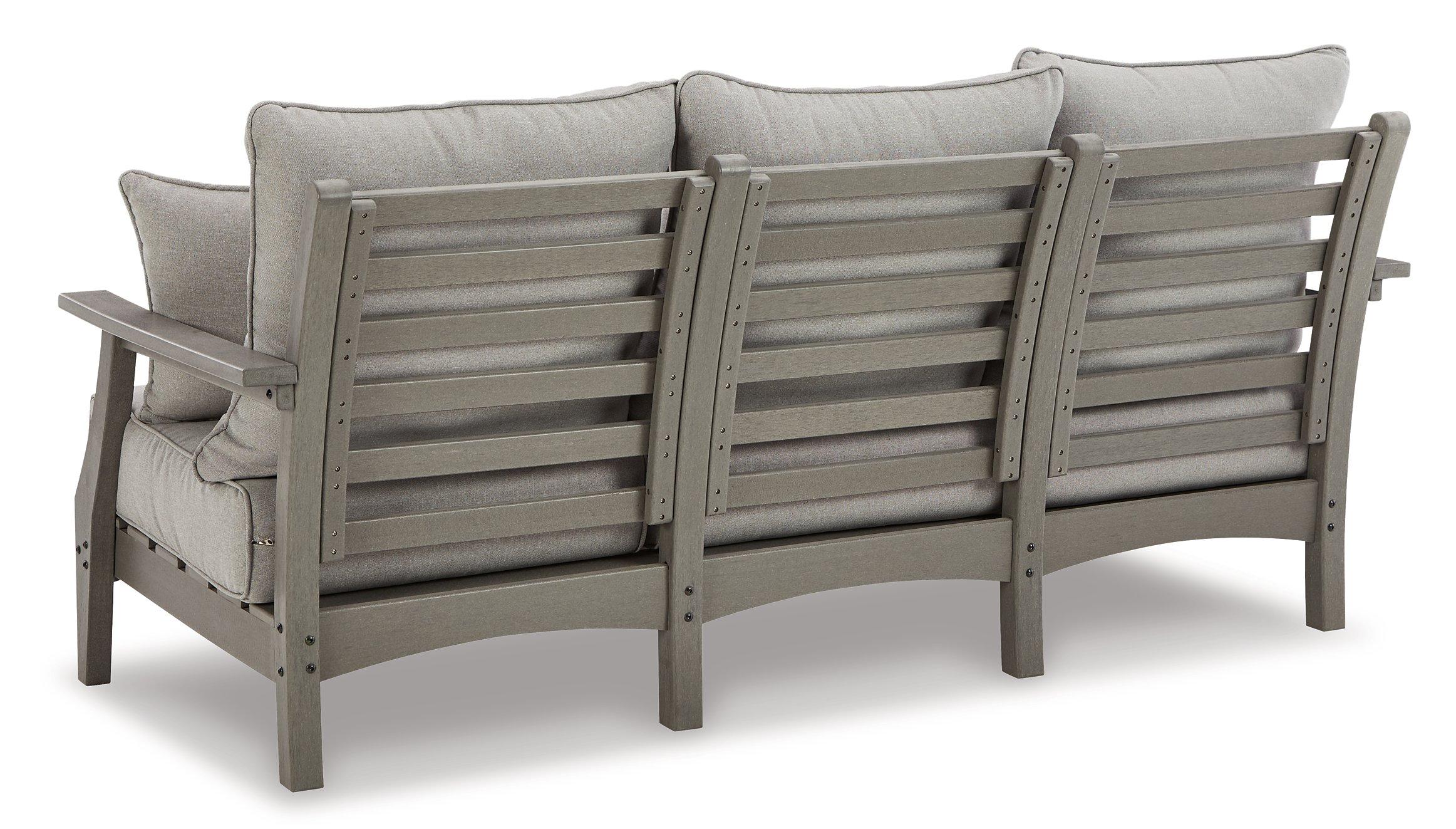 Visola Outdoor Sofa and Loveseat Set - Joseph's Furniture (East Orange, NJ)