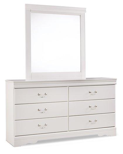 Anarasia Dresser and Mirror - Joseph's Furniture (East Orange, NJ)