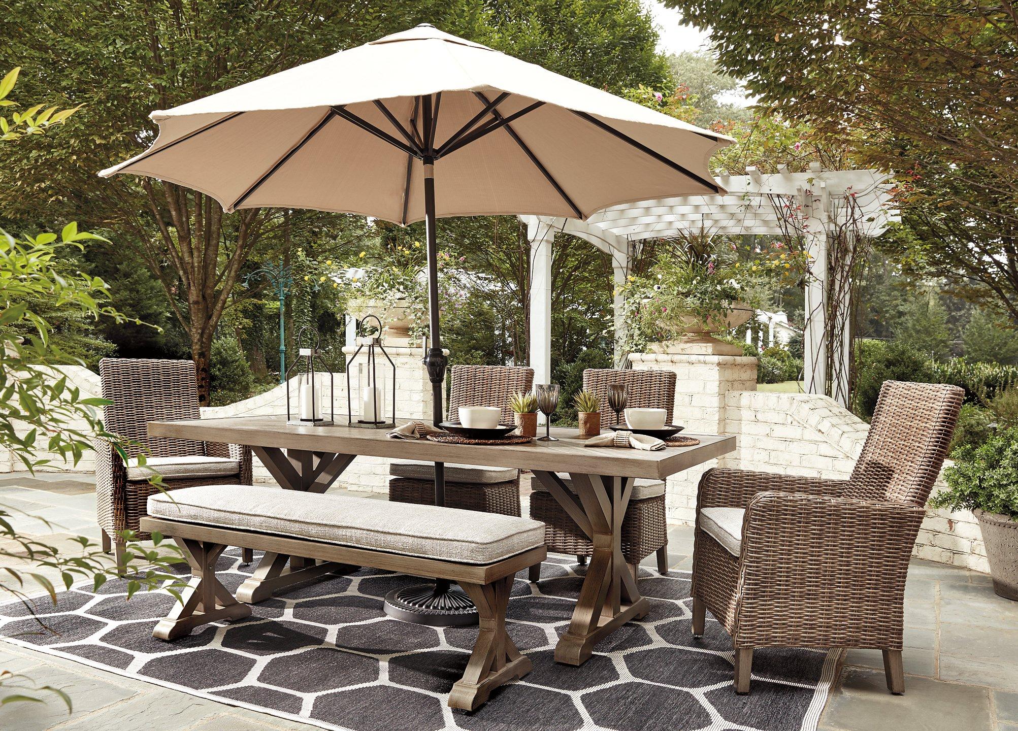 Beachcroft Outdoor Dining Table - Joseph's Furniture (East Orange, NJ)