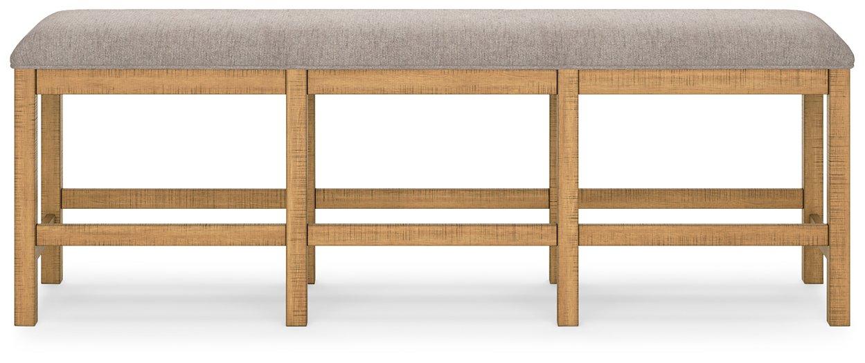 Havonplane 72" Counter Height Dining Bench - Joseph's Furniture (East Orange, NJ)