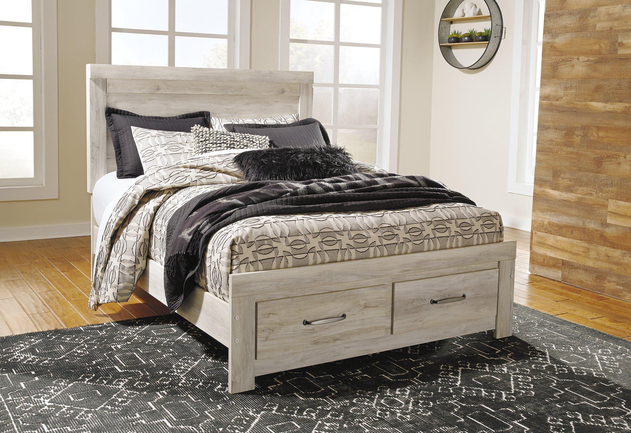 Bellaby Bed with 2 Storage Drawers - Joseph's Furniture (East Orange, NJ)