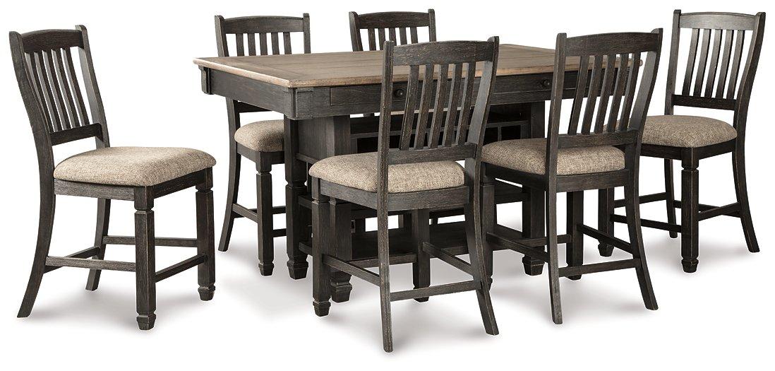 Tyler Creek Counter Height Dining Set - Joseph's Furniture (East Orange, NJ)