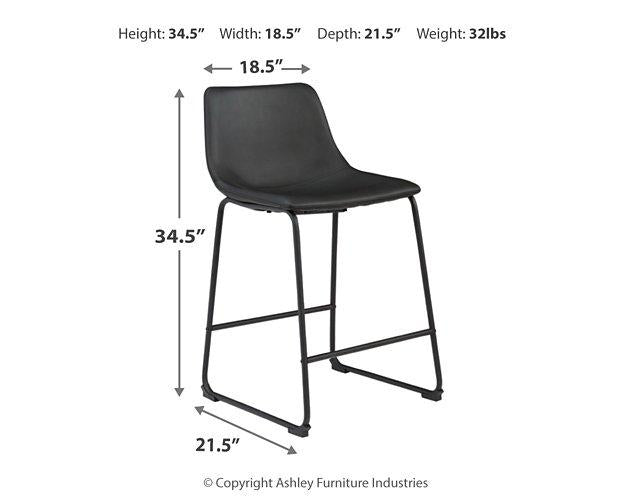 Centiar Counter Height Bar Stool - Joseph's Furniture (East Orange, NJ)