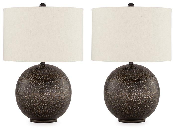 Hambell Lamp Set - Joseph's Furniture (East Orange, NJ)