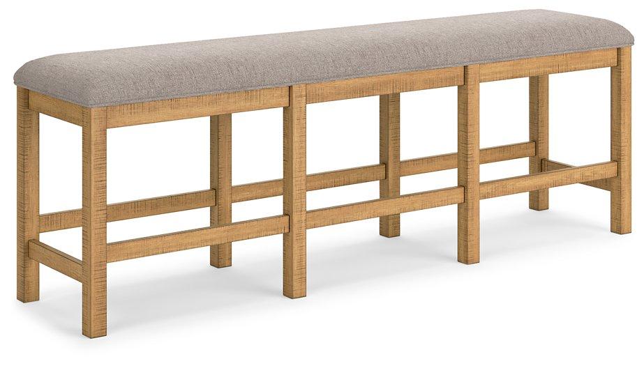 Havonplane 72" Counter Height Dining Bench - Joseph's Furniture (East Orange, NJ)