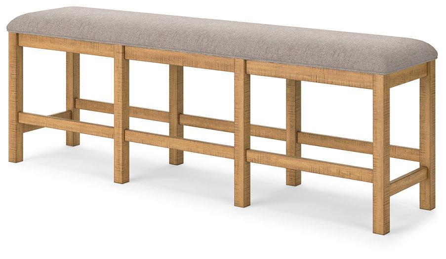 Havonplane 72" Counter Height Dining Bench - Joseph's Furniture (East Orange, NJ)
