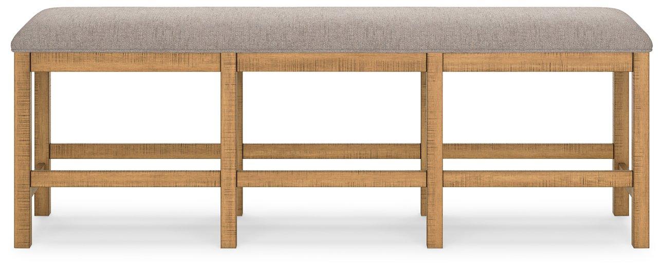 Havonplane 72" Counter Height Dining Bench - Joseph's Furniture (East Orange, NJ)