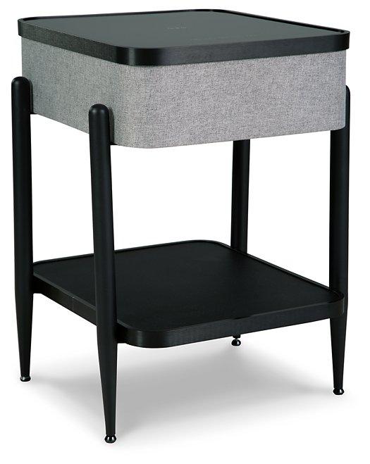 Jorvalee Accent Table with Speaker - Joseph's Furniture (East Orange, NJ)