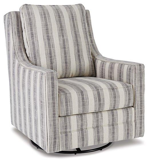 Kambria Swivel Glider Accent Chair - Joseph's Furniture (East Orange, NJ)