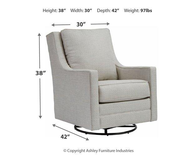Kambria Swivel Glider Accent Chair - Joseph's Furniture (East Orange, NJ)