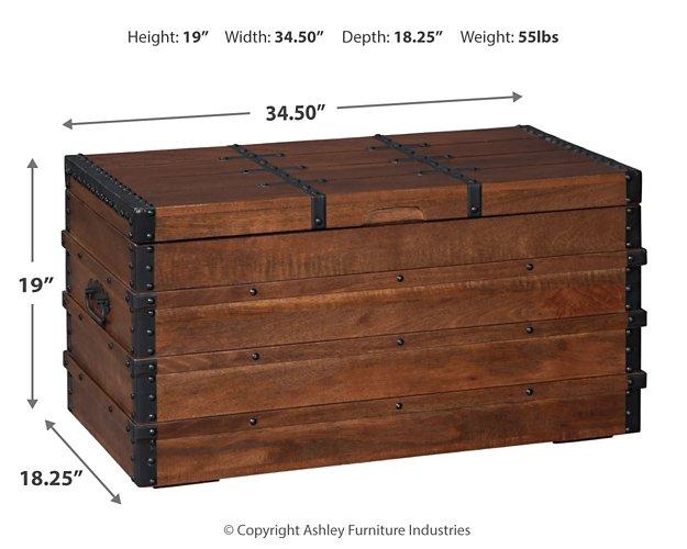 Kettleby Storage Trunk - Joseph's Furniture (East Orange, NJ)