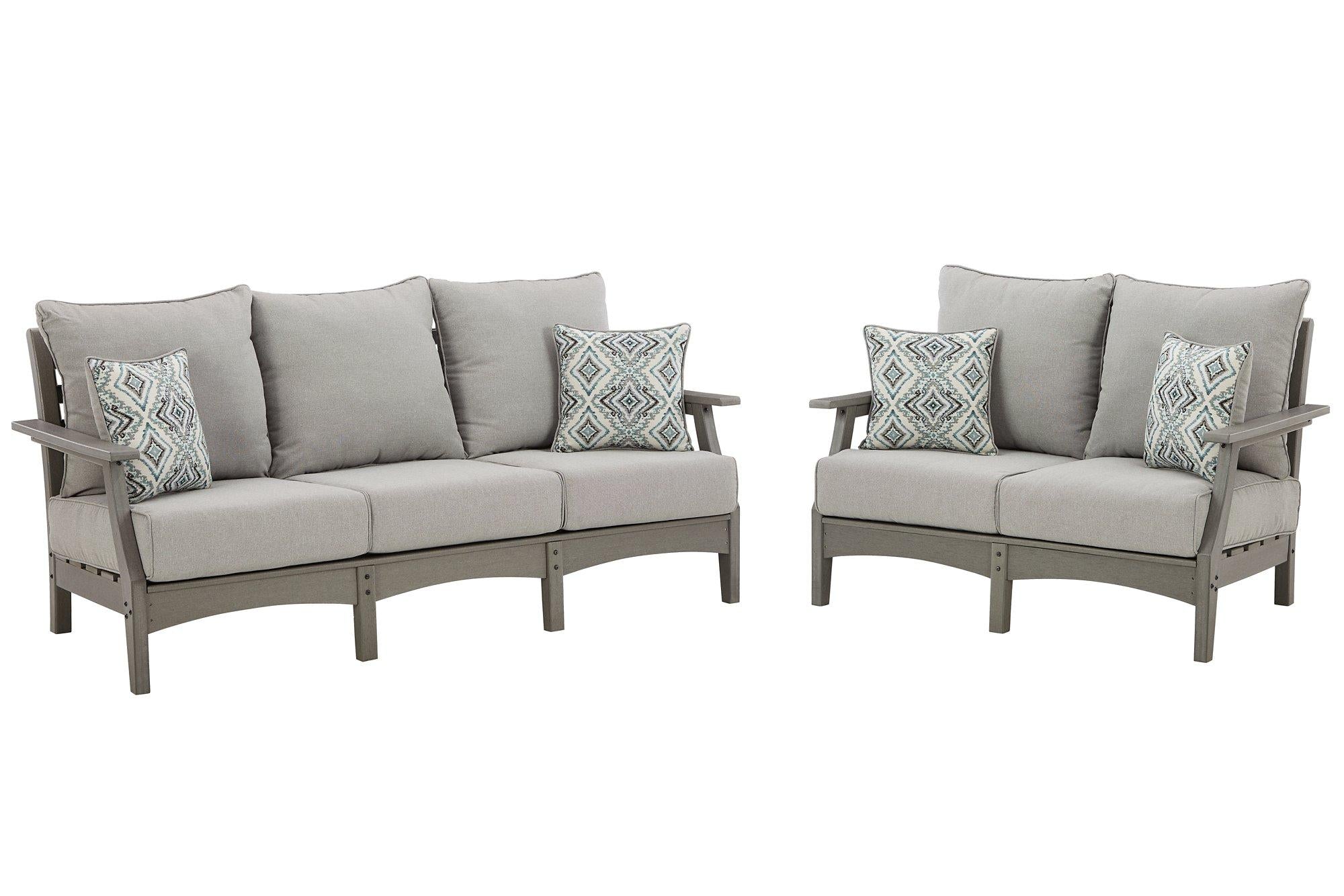Visola Outdoor Seating Set - Joseph's Furniture (East Orange, NJ)