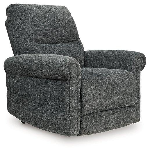 Aureta Power Lift Recliner - Joseph's Furniture (East Orange, NJ)