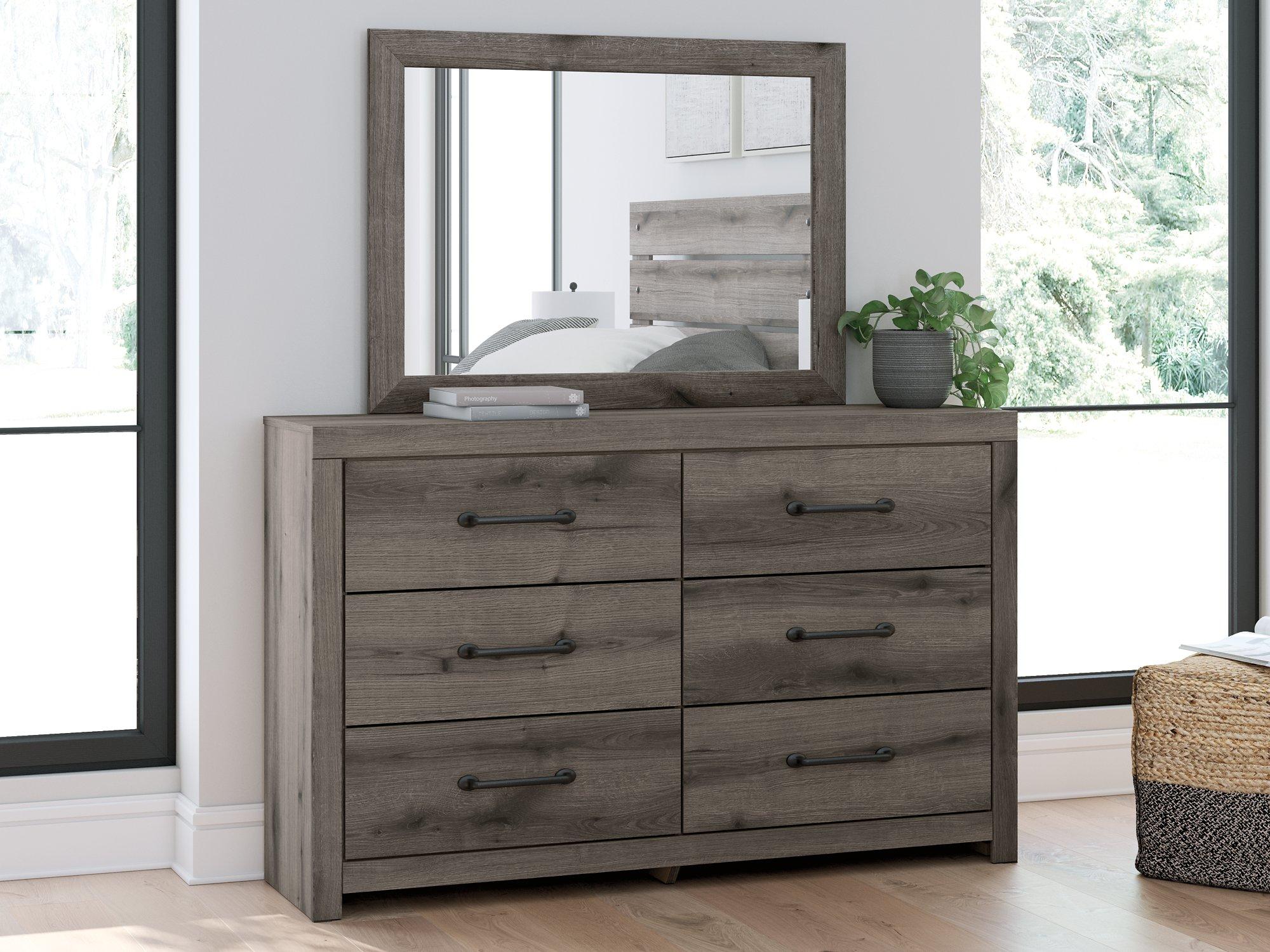 Graystorm Dresser and Mirror - Joseph's Furniture (East Orange, NJ)