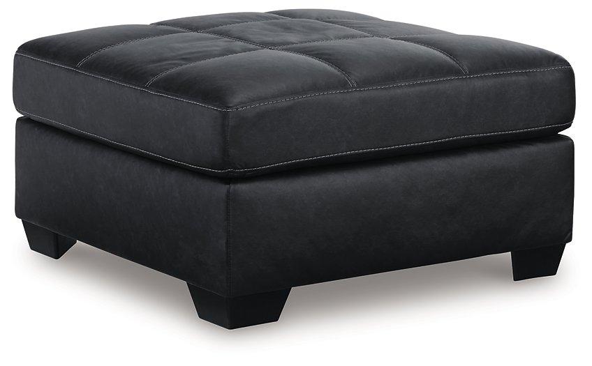 Barlin Mills Oversized Accent Ottoman - Joseph's Furniture (East Orange, NJ)