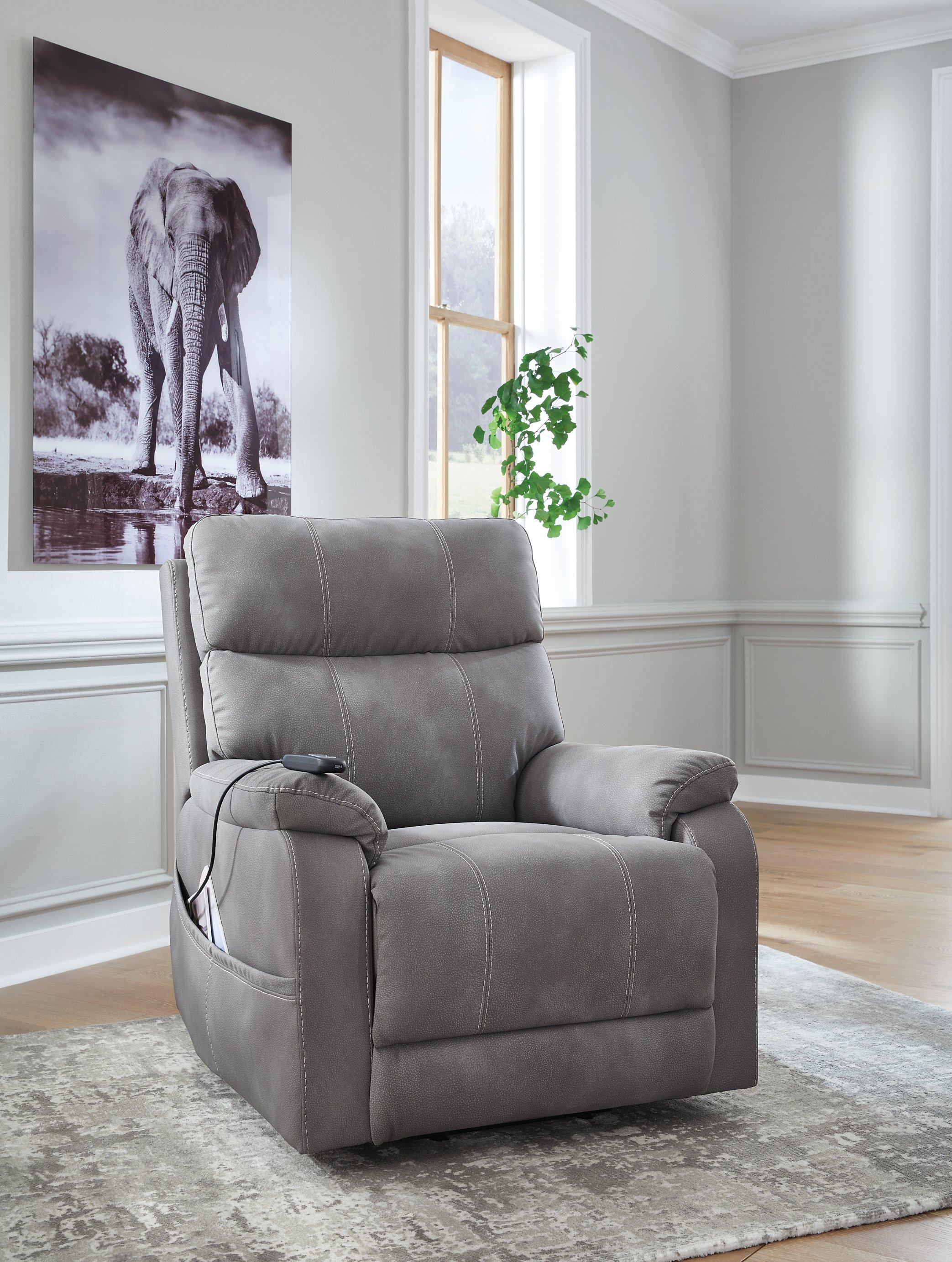 Next-Gen Durapella Power Lift Recliner - Joseph's Furniture (East Orange, NJ)