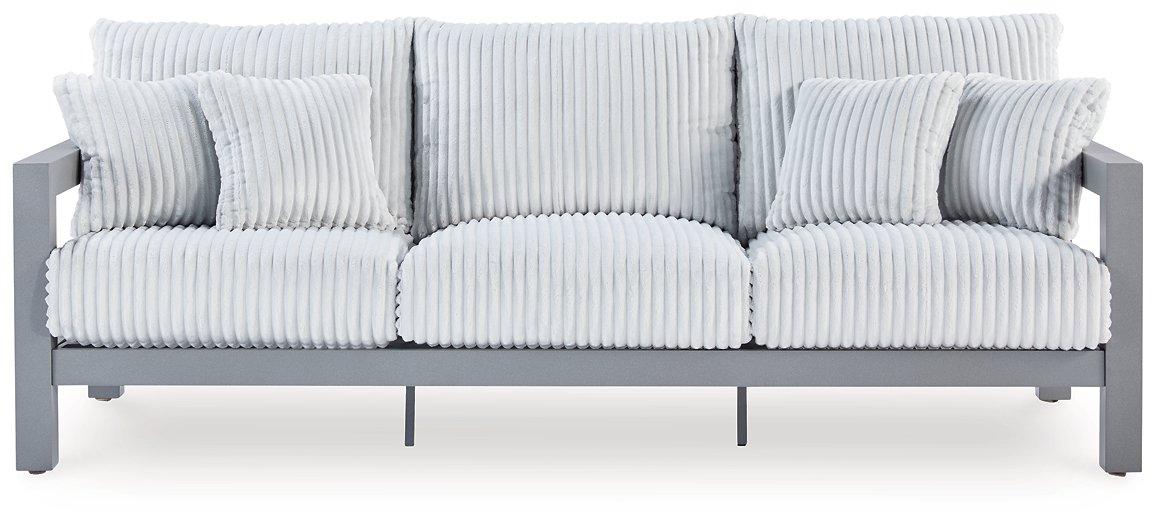 Hurley Park Outdoor Sofa with Cushion - Joseph's Furniture (East Orange, NJ)