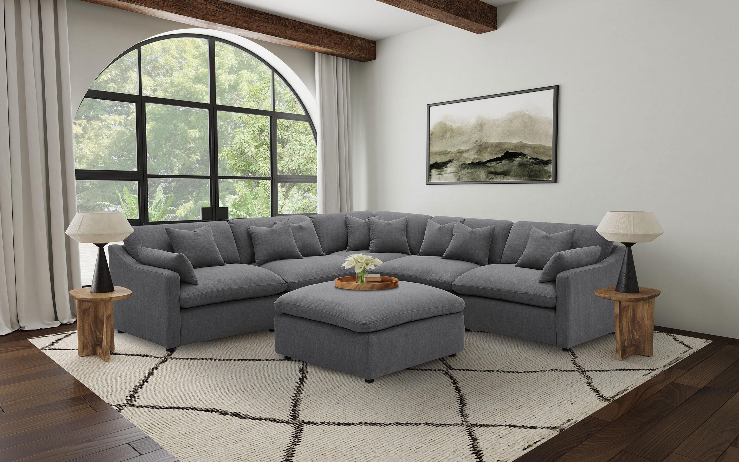 Hobson Modular Sectional Sofa - Joseph's Furniture (East Orange, NJ)