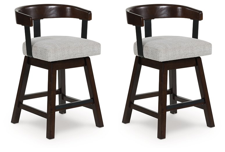 Haddigan Counter Height Barstool (Set of 2) - Joseph's Furniture (East Orange, NJ)