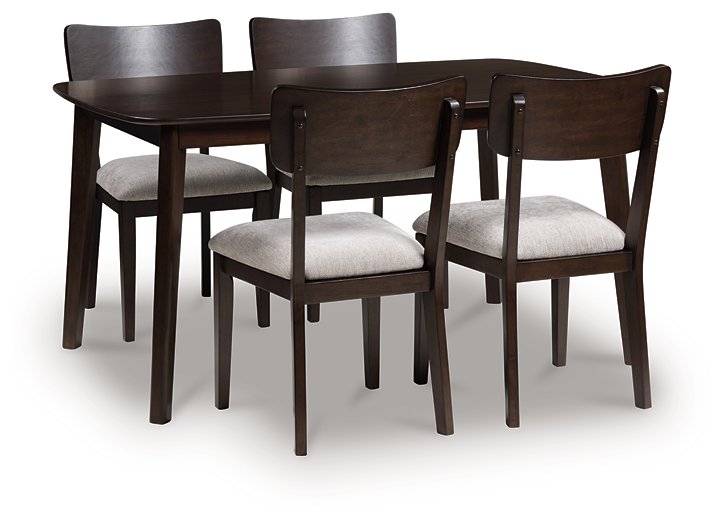Mallenette Dining Table and 4 Chairs (Set of 5) - Joseph's Furniture (East Orange, NJ)