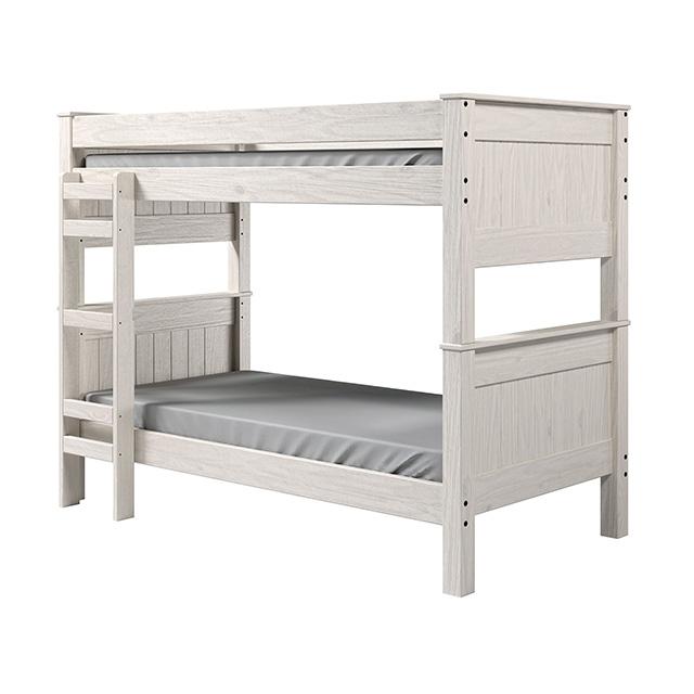 Albani Twin/Twin Post Bunkbed - Joseph's Furniture (East Orange, NJ)