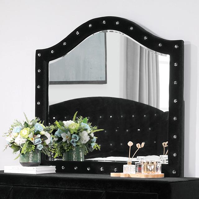 ZOHAR Mirror, Black - Joseph's Furniture (East Orange, NJ)