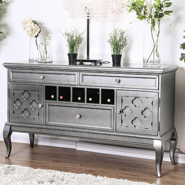 Amina Gray Server - Joseph's Furniture (East Orange, NJ)